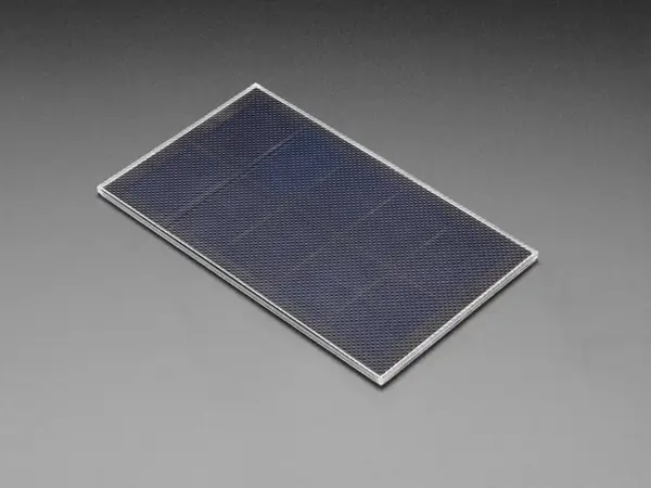 Reference photo: 5 V 1.2 W solar panel (dropped)