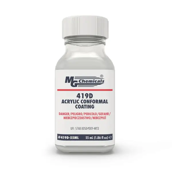 Reference photo: MG Chemicals 419D acrylic conformal coating