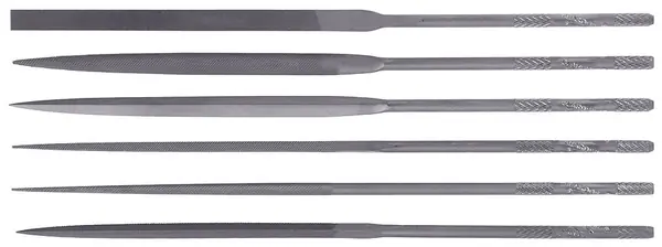 Example photo: Small round and flat files