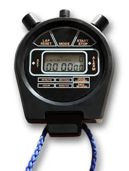 Example photo: Phone stopwatch / timer