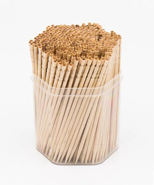 Example photo: Toothpicks + scrap card for mixing